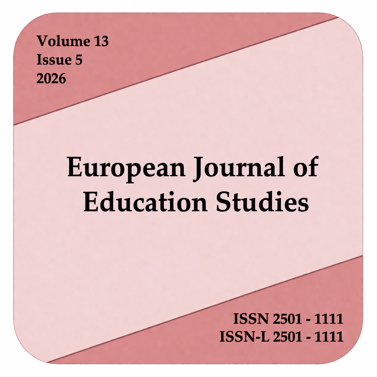 European Journal of Education Studies Logo